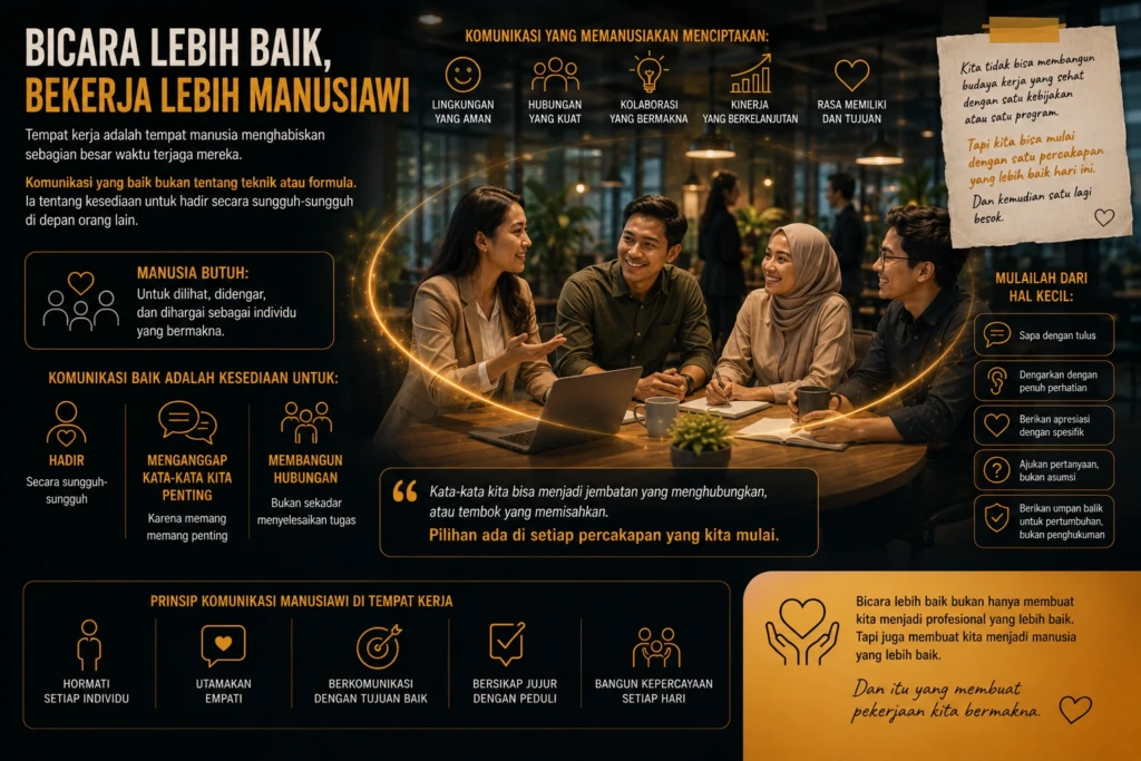 Bicara lebih baik untuk tempat kerja
