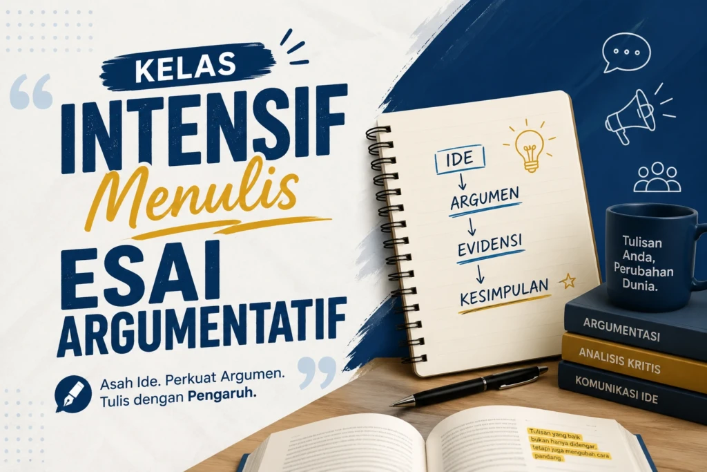Kelas Intensif Menulis Esai Argumentatif