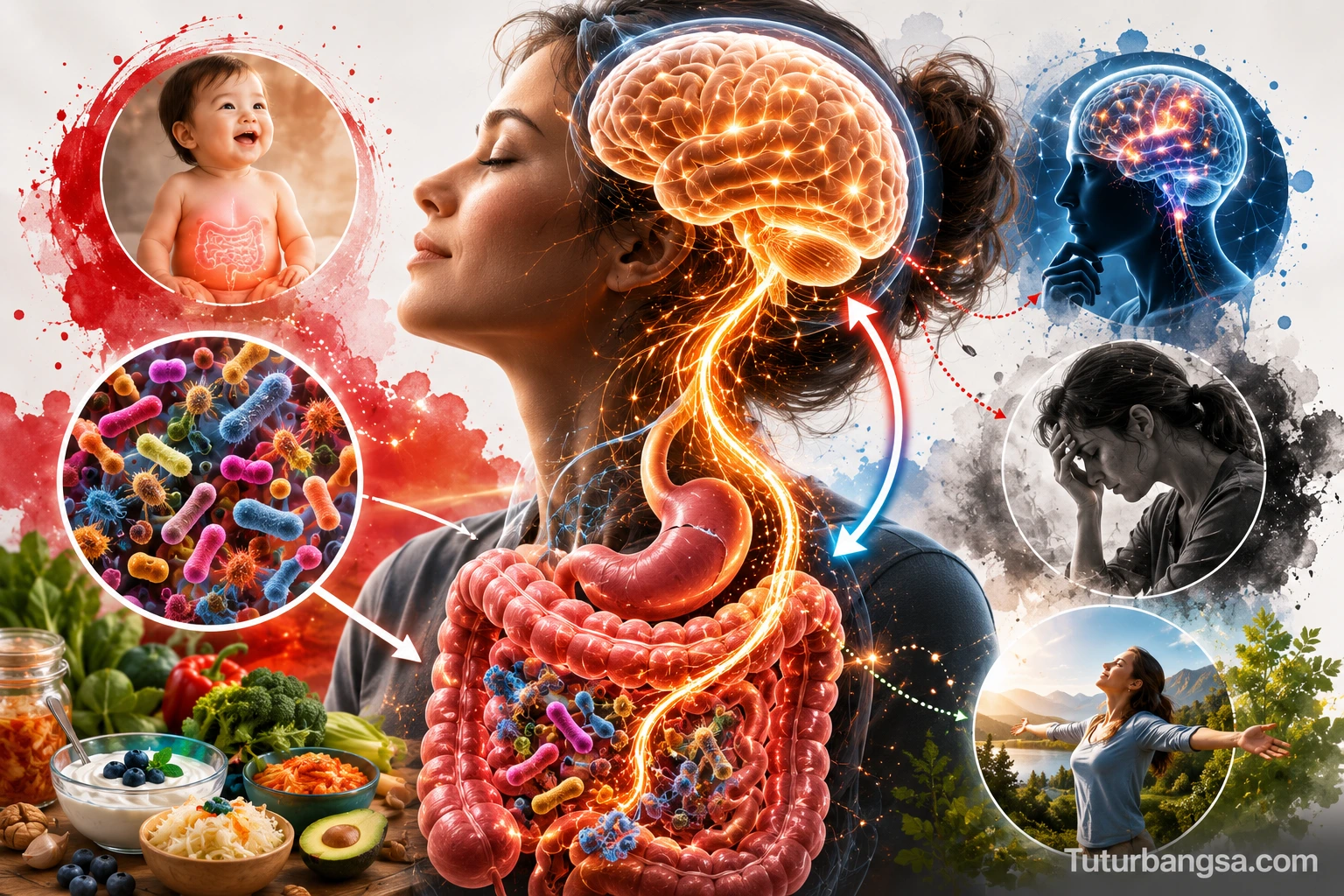 Gut-Brain Axis Cara Usus dan Otak Saling Berinteraksi