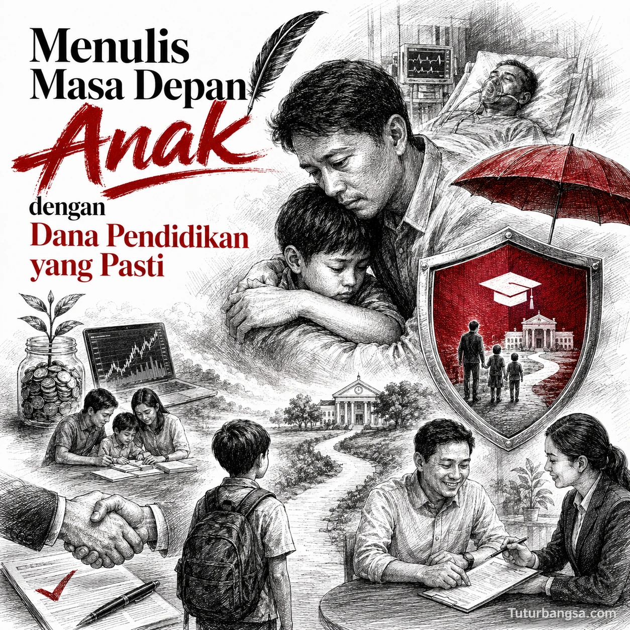 Dana Pendidikan, Antara Mimpi Anak dan Risiko yang Mengintai Orang Tua_Tuturbangsa.com