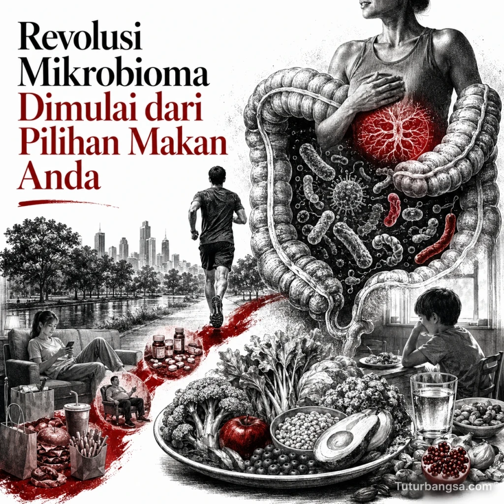 Revolusi Mikrobioma Dimulai dari Pilihan Makan Anda_Tuturbangsa.com