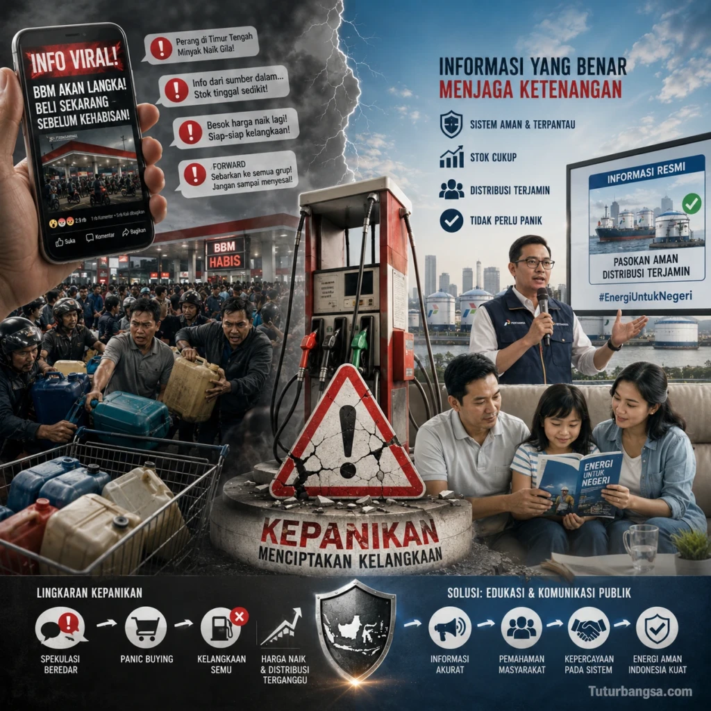Ketahanan Energi Indonesia di Tengah Badai Geopolitik_Tuturbangsa.com