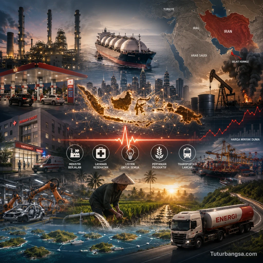 Ketahanan Energi Indonesia di Tengah Badai Geopolitik_Tuturbangsa.com