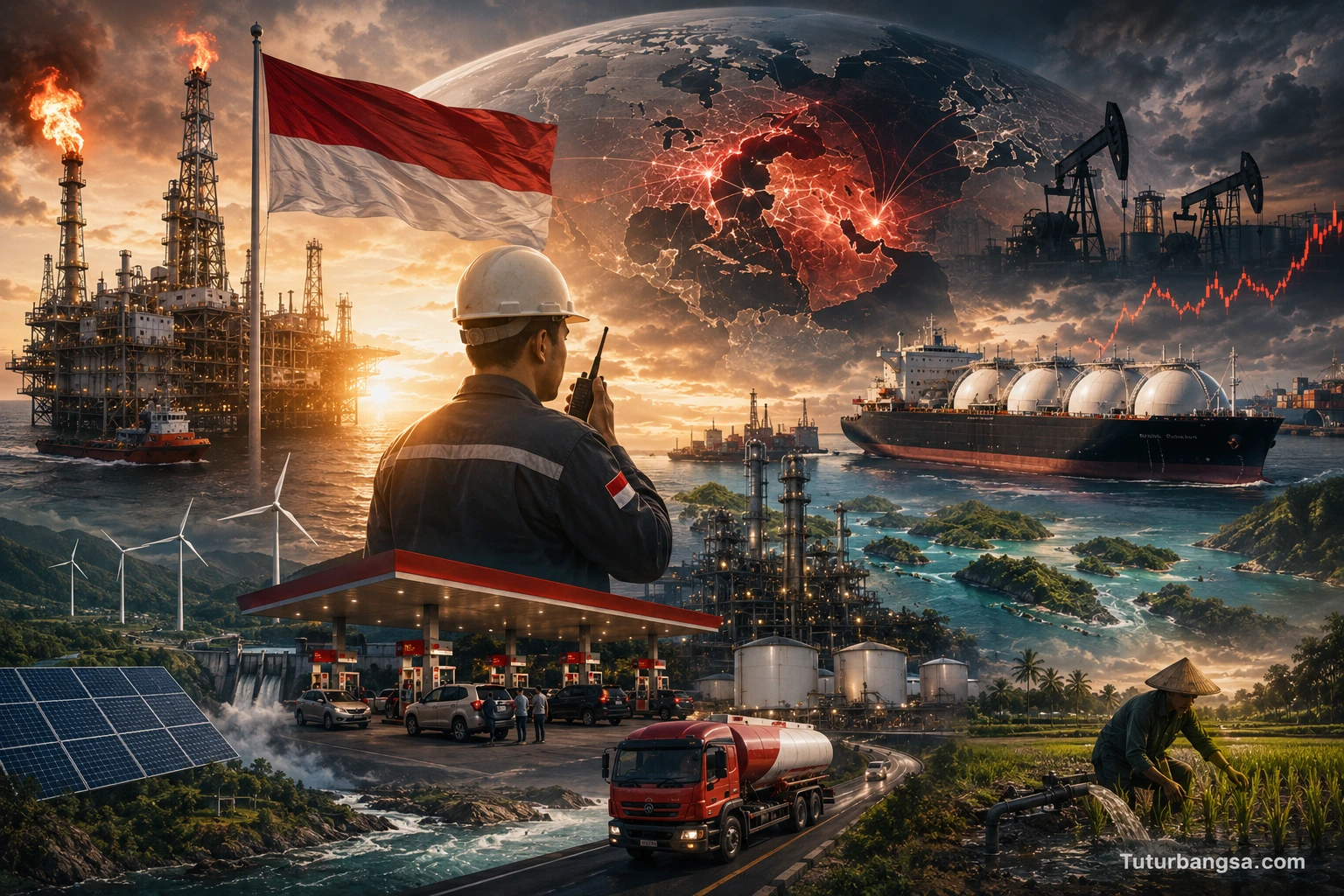 Ketahanan Energi Indonesia di Tengah Badai Geopolitik