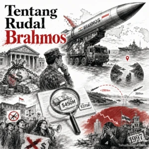 Infografis Tentang Rudal BrahMos (AI)