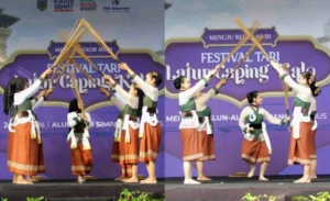 Caping Kalo bentuknya sederhana, namun maknanya dalam: pelindung kepala para pekerja, simbol kerendahan hati, dan bukti bahwa kearifan lokal sering kali hadir dalam rupa yang paling bersahaja. (Foto: Andi Mardana/Tuturbangsa.com)