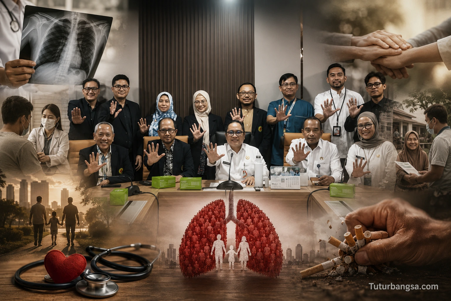 Melawan Tuberkulosis Tak Cukup dengan Obat, PDPI dan Pemkot Jaksel Sepakat Hapus Stigma TB
