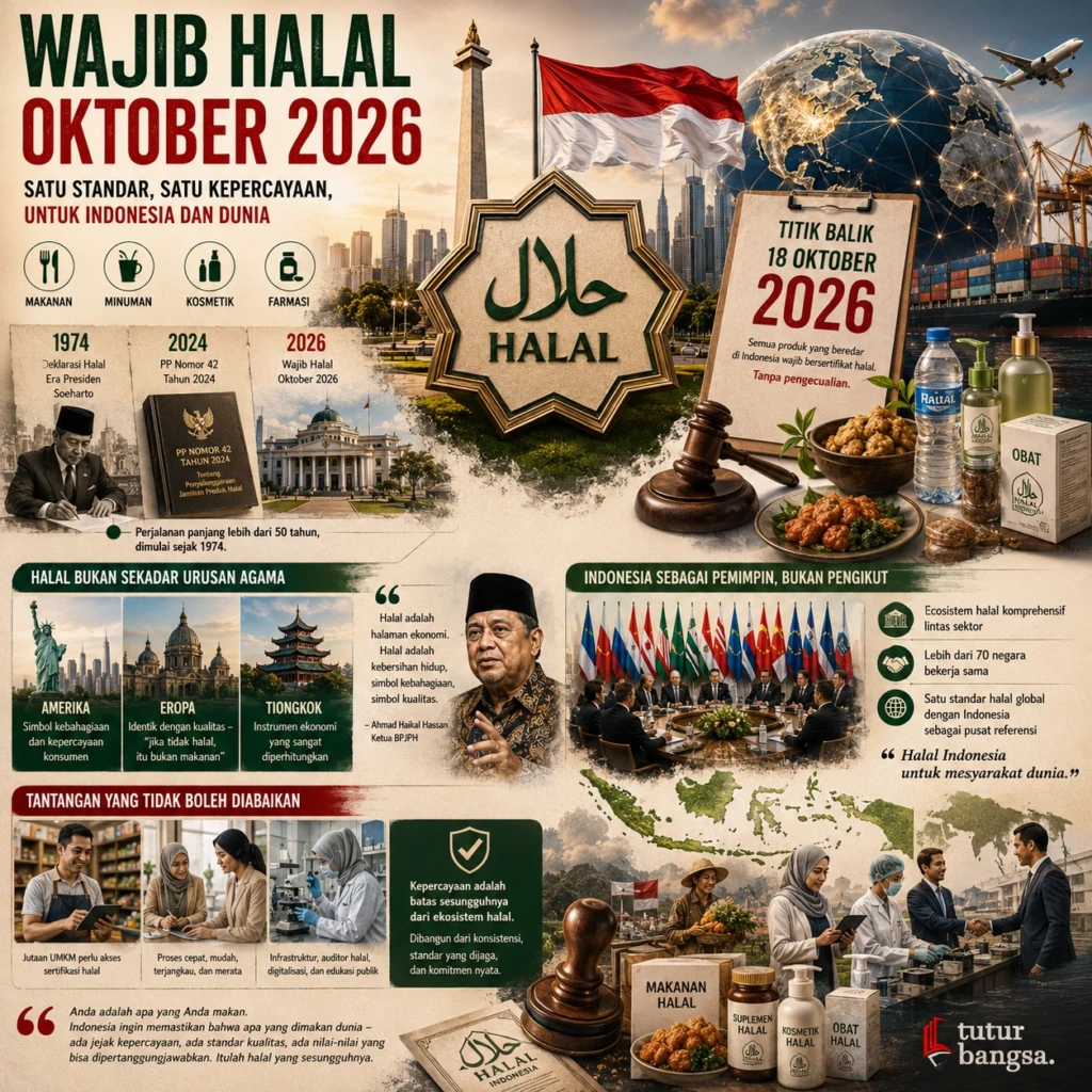 Wajib Halal, Indonesia Menuju Standar Dunia_Tuturbangsa.com