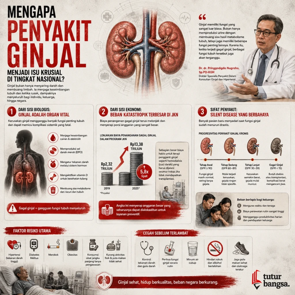 Mengurai Kompleksitas Penyakit Ginjal di Indonesia_Tuturbangsa.com