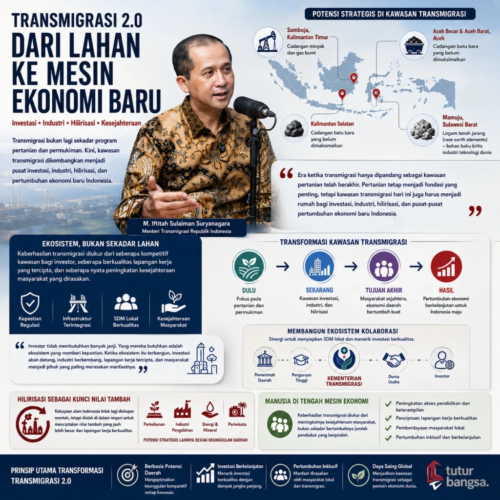 Menteri Transmigrasi M. Iftitah Sulaiman Suryanagara_Tuturbangsa.com