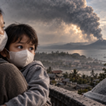 Kenali Dampak Abu Vulkanik Anak Gunung Krakatau bagi Kesehatan, Terutama untuk Anak